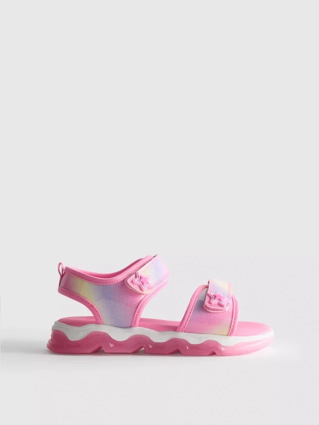 Sandalias de senderismo luminosas