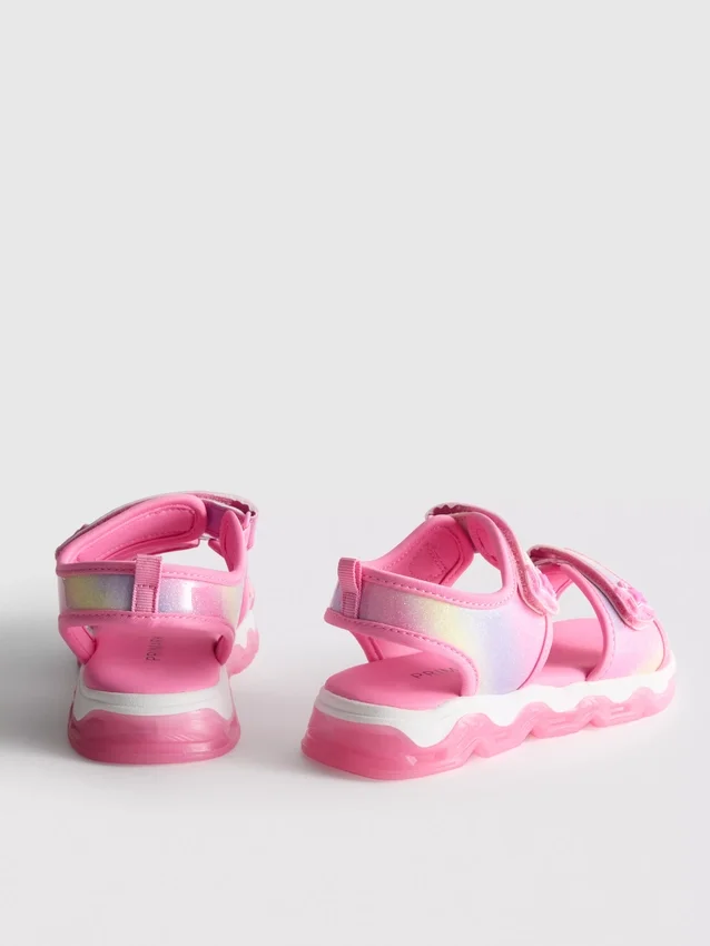 Sandalias de senderismo luminosas