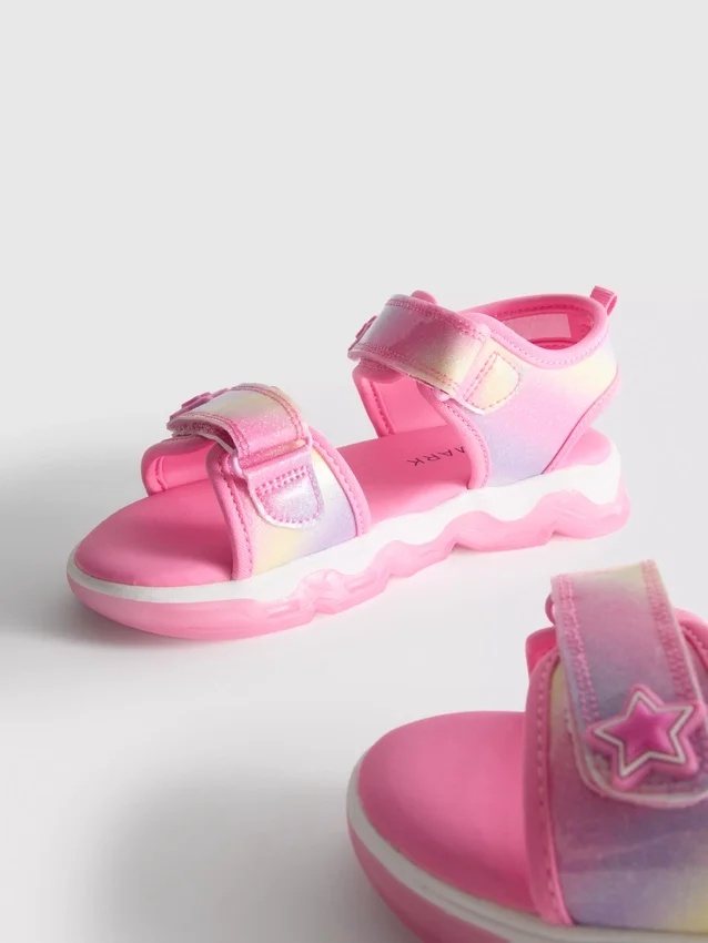 Sandalias de senderismo luminosas