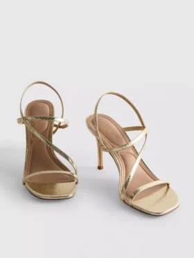 Sandalias de tacón casi imperceptible