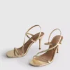 Sandalias de tacón casi imperceptible