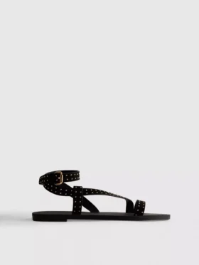 Sandalias de tiras con tachuelas