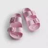 Sandalias de tiras gruesas con doble hebilla