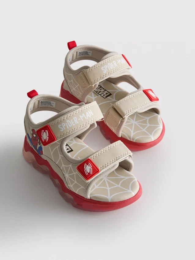 Sandalias deportivas luminosas de Spider-Man de Marvel