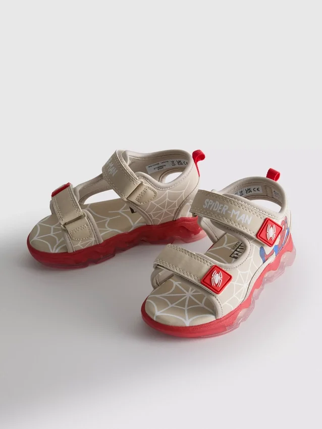 Sandalias deportivas luminosas de Spider-Man de Marvel