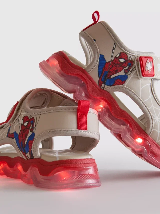 Sandalias deportivas luminosas de Spider-Man de Marvel