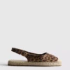 Sandalias tipo alpargatas con talón abierto