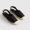Sandalias tipo alpargatas con talón abierto