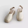 Sandalias tipo alpargatas con talón abierto