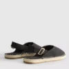 Sandalias tipo alpargatas con talón abierto