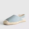 Sandalias tipo alpargatas con talón abierto