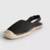 Sandalias tipo alpargatas con talón abierto
