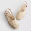 Sandalias tipo alpargatas con talón abierto