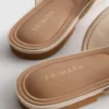 Sandalias tipo bailarina tipo mules con detalle de moño