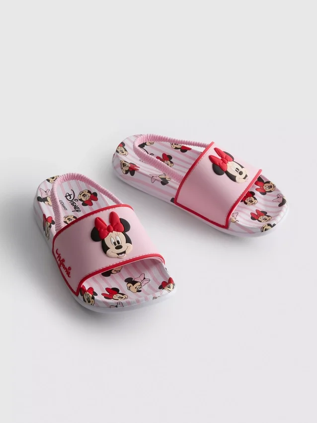 Sandalias tipo chancla de Disney con Minnie Mouse