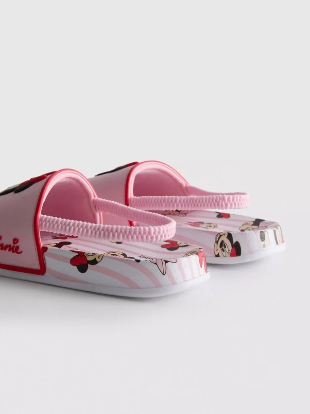 Sandalias tipo chancla de Disney con Minnie Mouse