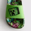 Sandalias tipo deslizadoras de Minecraft