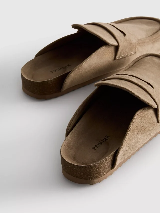 Sandalias tipo mocasín con suela gruesa