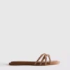 Sandalias tipo mules con tejido Diamanta