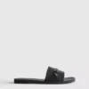 Sandalias tipo «snaffle» de imitación de cuero