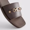 Sandalias tipo «snaffle» de imitación de cuero