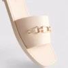 Sandalias tipo «snaffle» de imitación de cuero