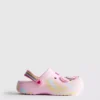 Sandalias tipo zueco con diseño de unicornio