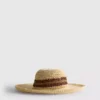 Sombrero de paja de ala ancha