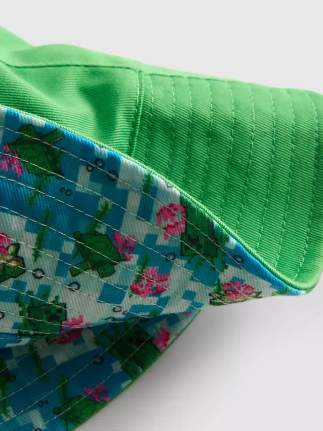 Sombrero de pescador reversible de Minecraft