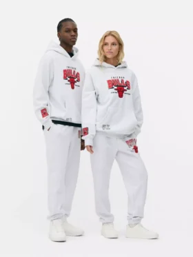 Sudadera con capucha con el logotipo de los Chicago Bulls de la NBA