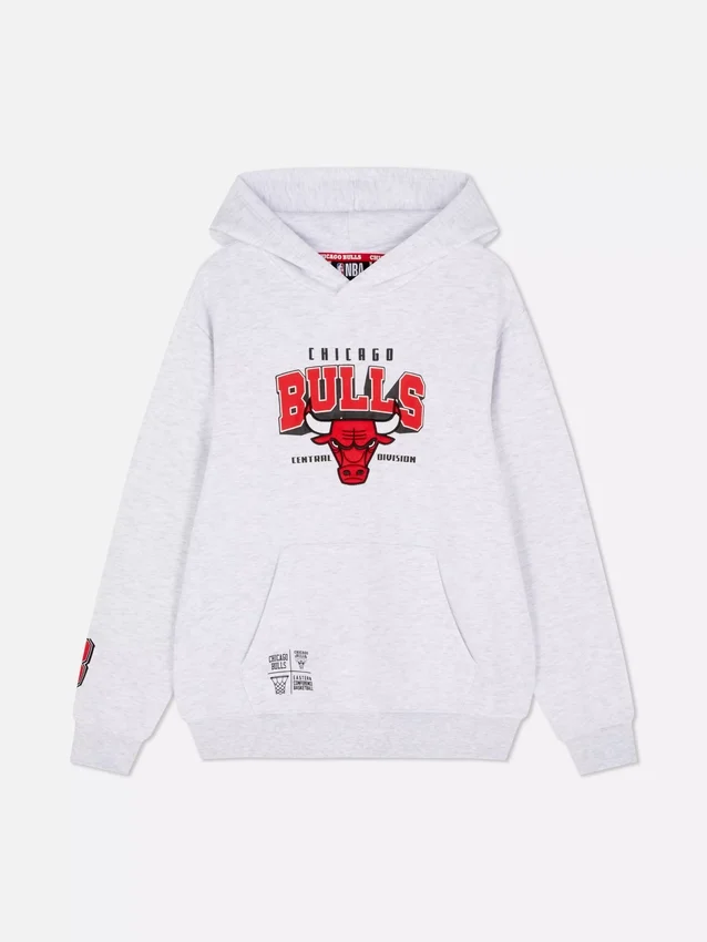 Sudadera con capucha con el logotipo de los Chicago Bulls de la NBA