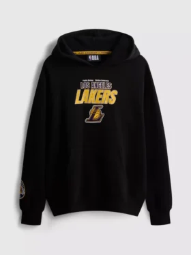 Sudadera con capucha de los Lakers de Los Ángeles de la NBA