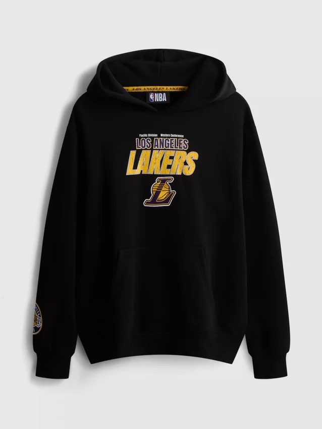 Sudadera con capucha de los Lakers de Los Ángeles de la NBA