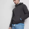 Sudadera con capucha de mezcla de algodón