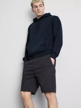 Sudadera con capucha de mezcla de algodón