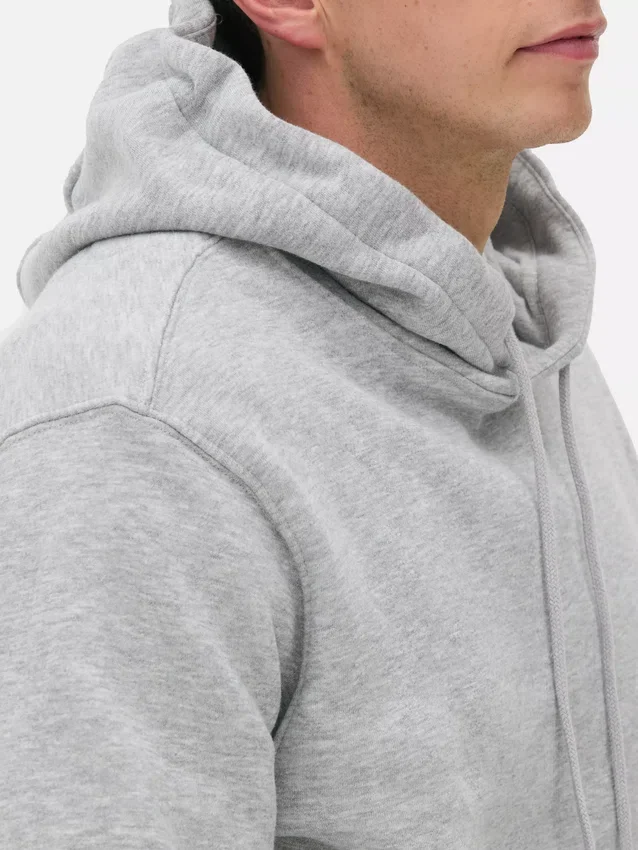 Sudadera con capucha de mezcla de algodón