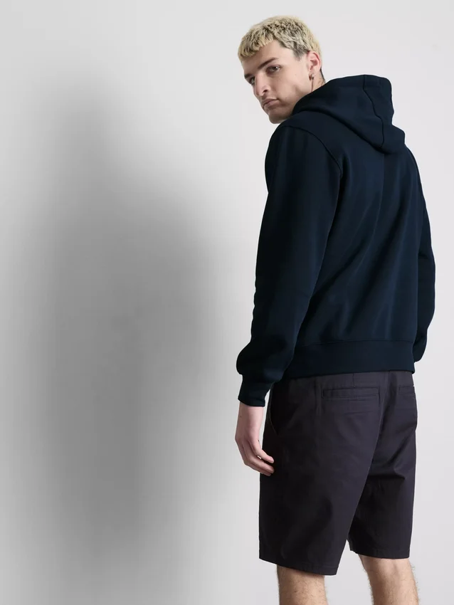 Sudadera con capucha de mezcla de algodón
