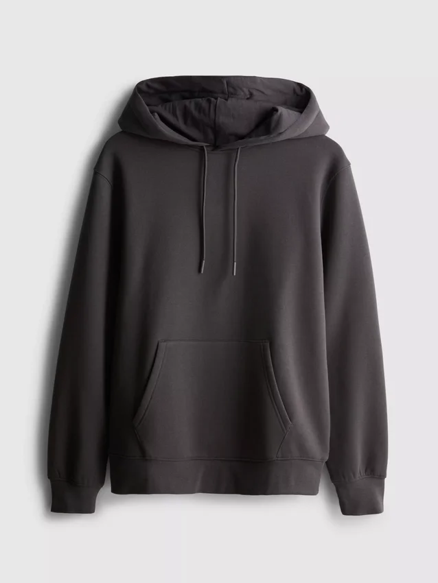Sudadera con capucha de mezcla de algodón
