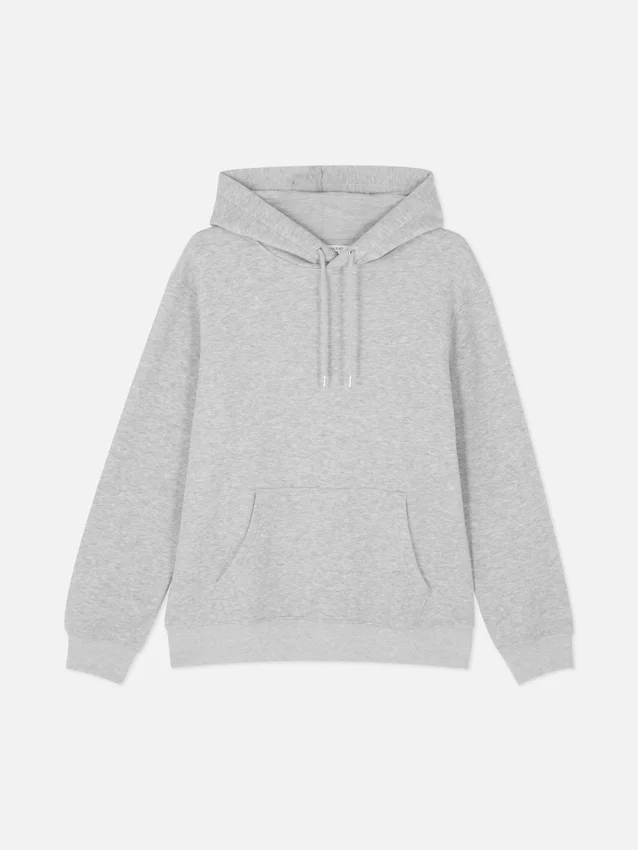 Sudadera con capucha de mezcla de algodón