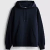 Sudadera con capucha de mezcla de algodón