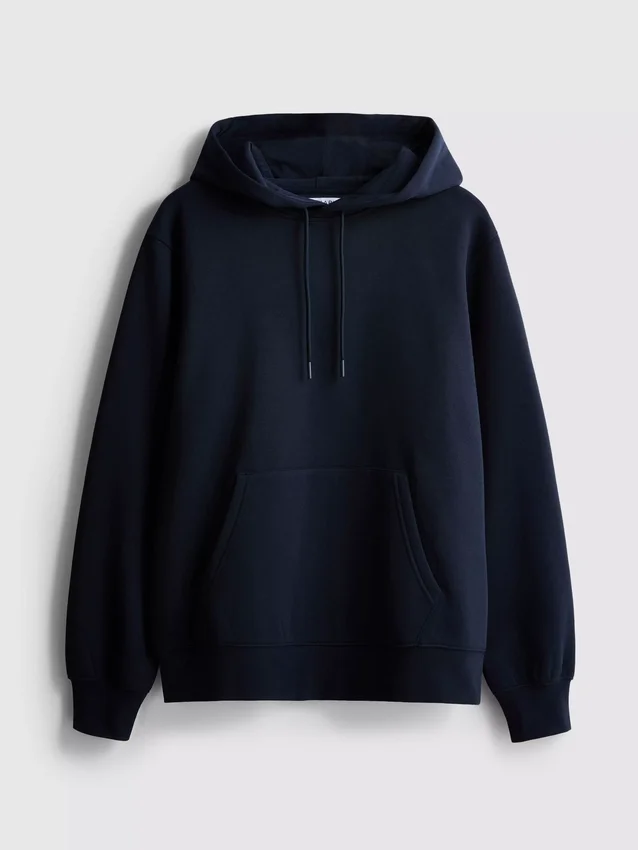 Sudadera con capucha de mezcla de algodón