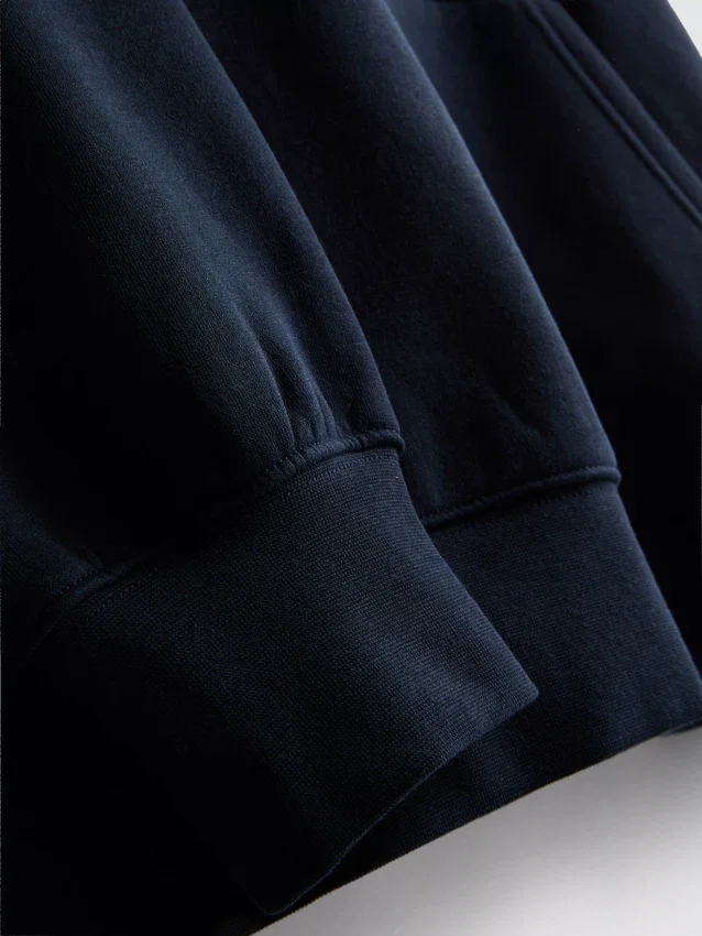 Sudadera con capucha de mezcla de algodón
