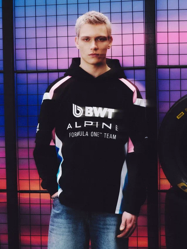 Sudadera con capucha del equipo BWT Alpine de Fórmula Uno