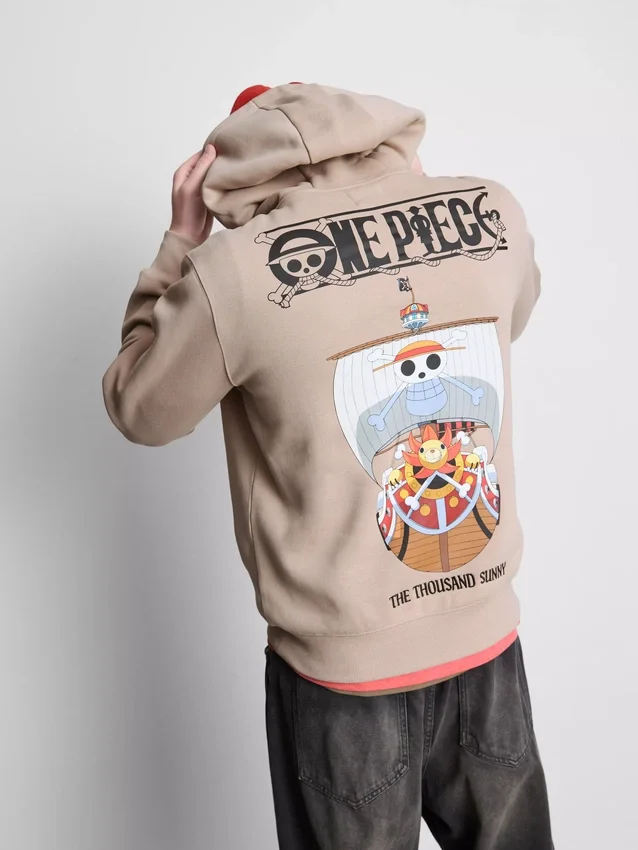 Sudadera con capucha «One Piece Thousand Sunny»