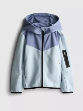 Sudadera con capucha y cremallera