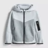 Sudadera con capucha y cremallera