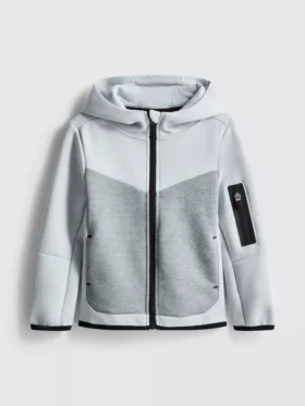Sudadera con capucha y cremallera