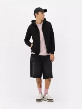 Sudadera con capucha y cremallera