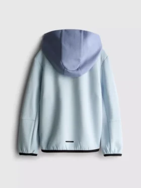 Sudadera con capucha y cremallera