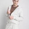 Sudadera con capucha y cremallera